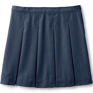 School unifofm girls box pleat skirt